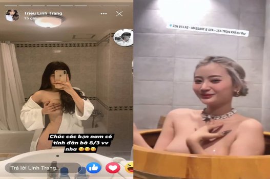 Viet69 em Triệu Linh cùng bạn bè tham gia tiệc tùng khi du lịch